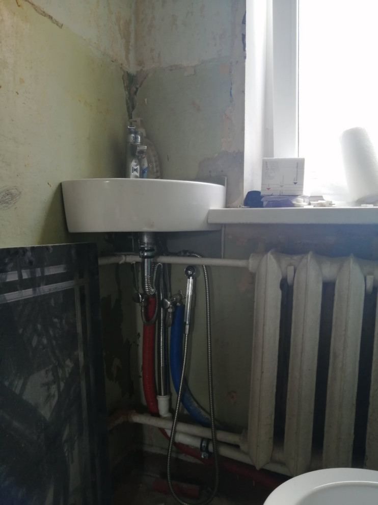 Маленькая однушка в старом фонде "ДО и ПОСЛЕ"