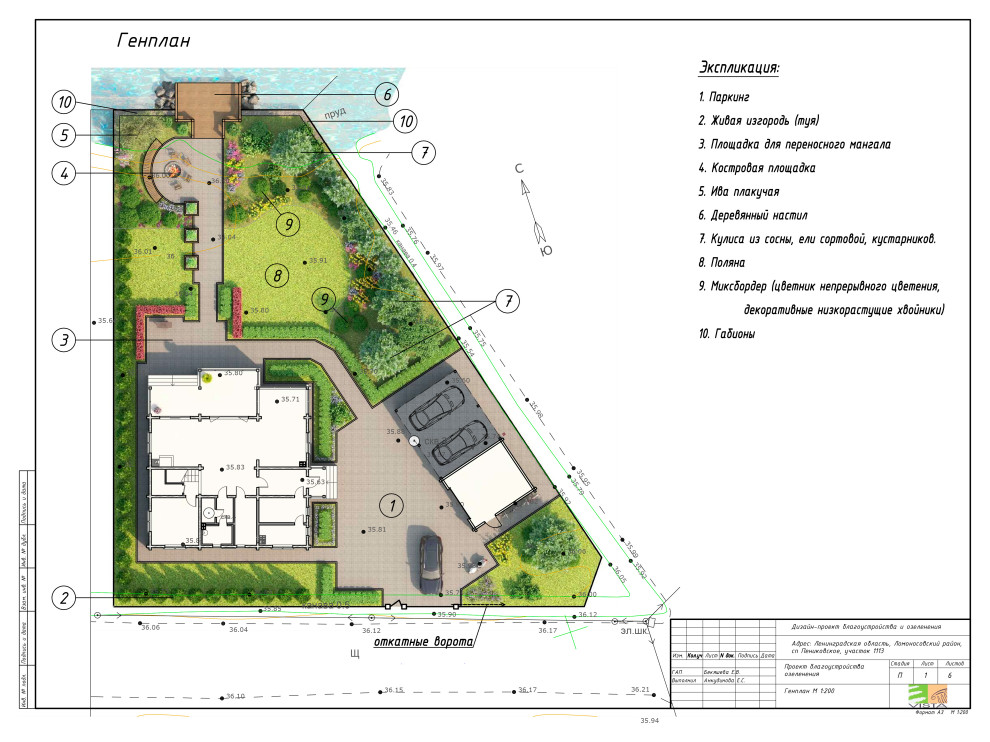 Пениковское - дизайн проект