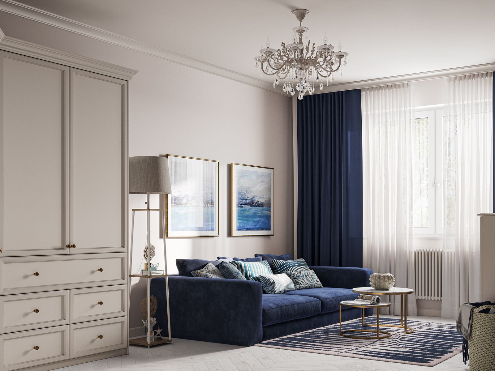 Средиземноморская гостиная