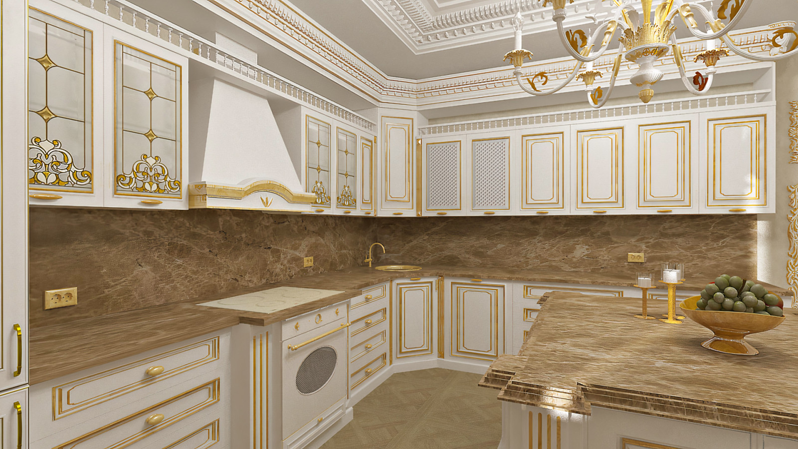 Загородный дом в стиле барокко