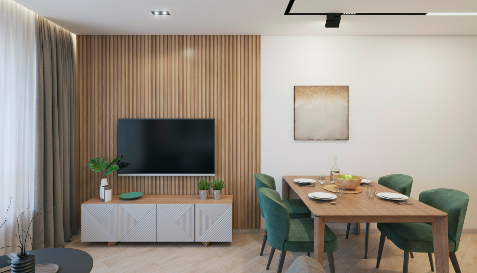 Дизайн квартиры 116 кв.м.