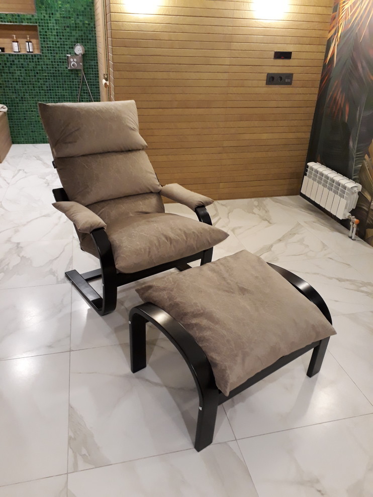 Дизайн проект спа-зоны и комнаты отдыха в загородном доме