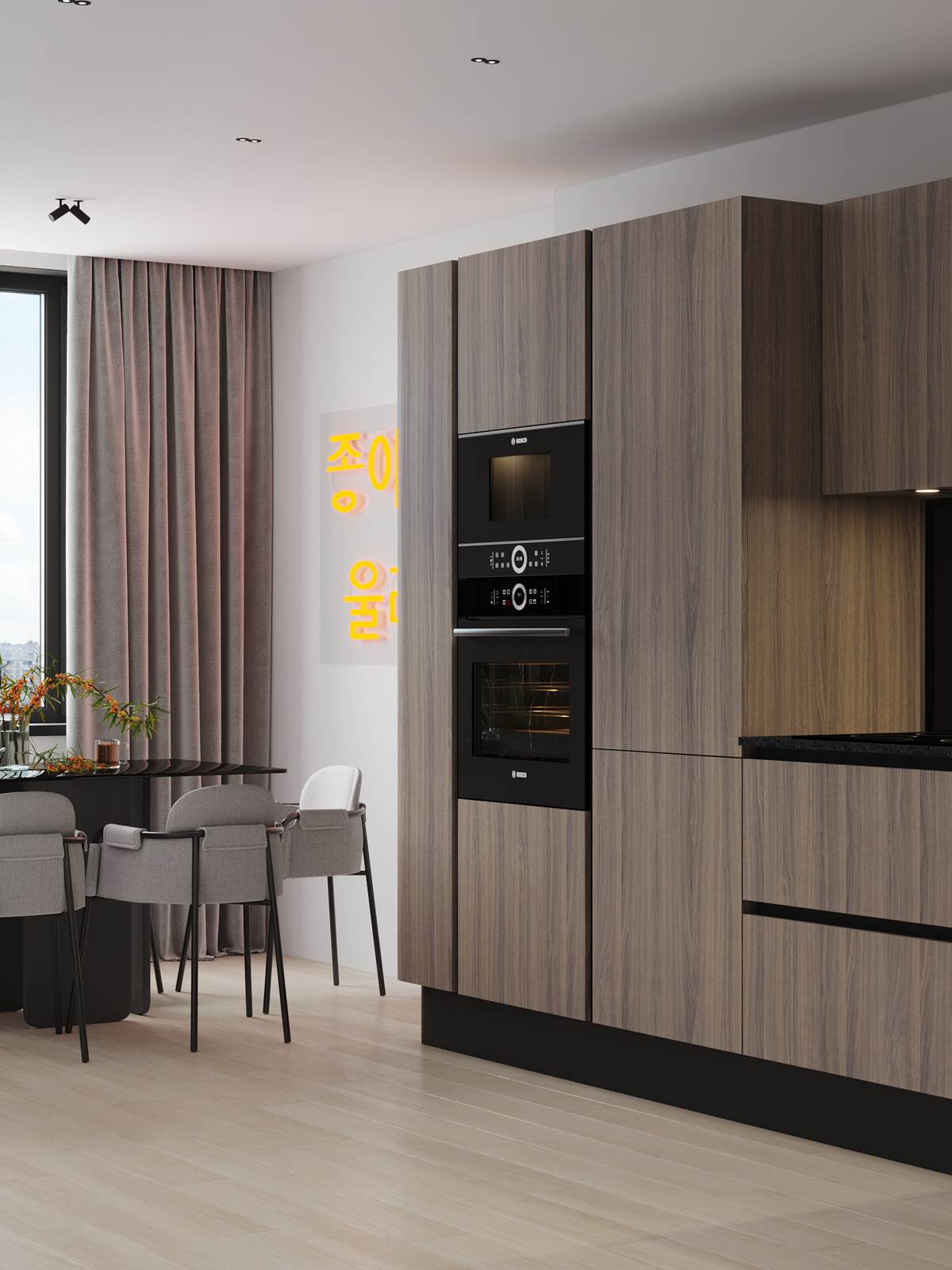 Квартира в стиле минимализма для молодой девушки