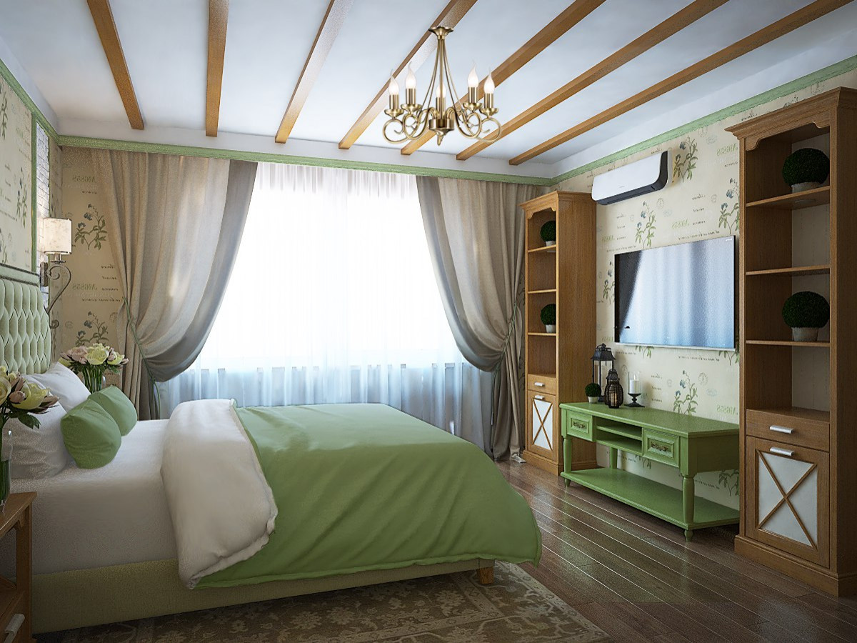 Спальня в частном доме. г.Краснодар