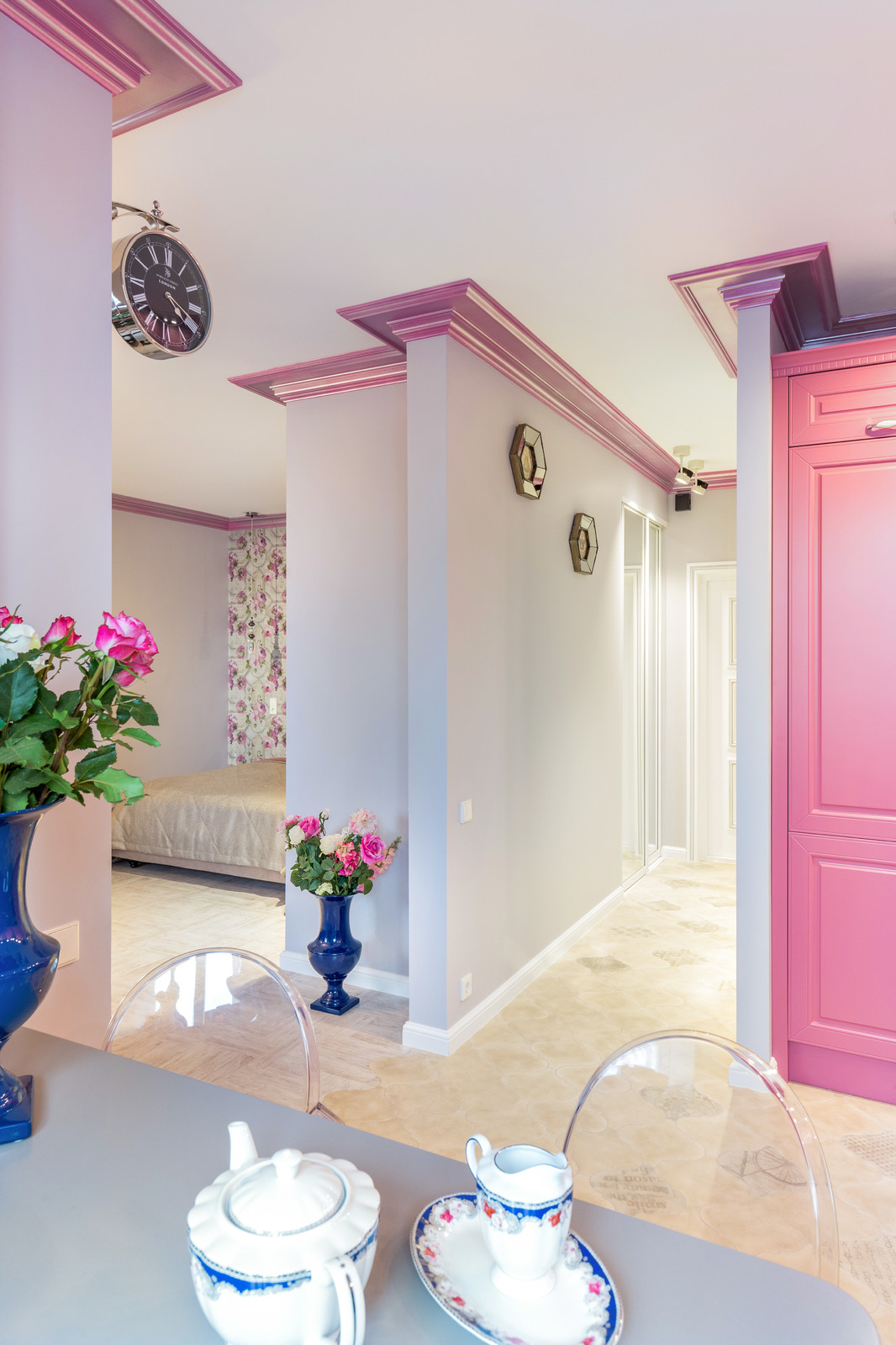 В розовом цвете