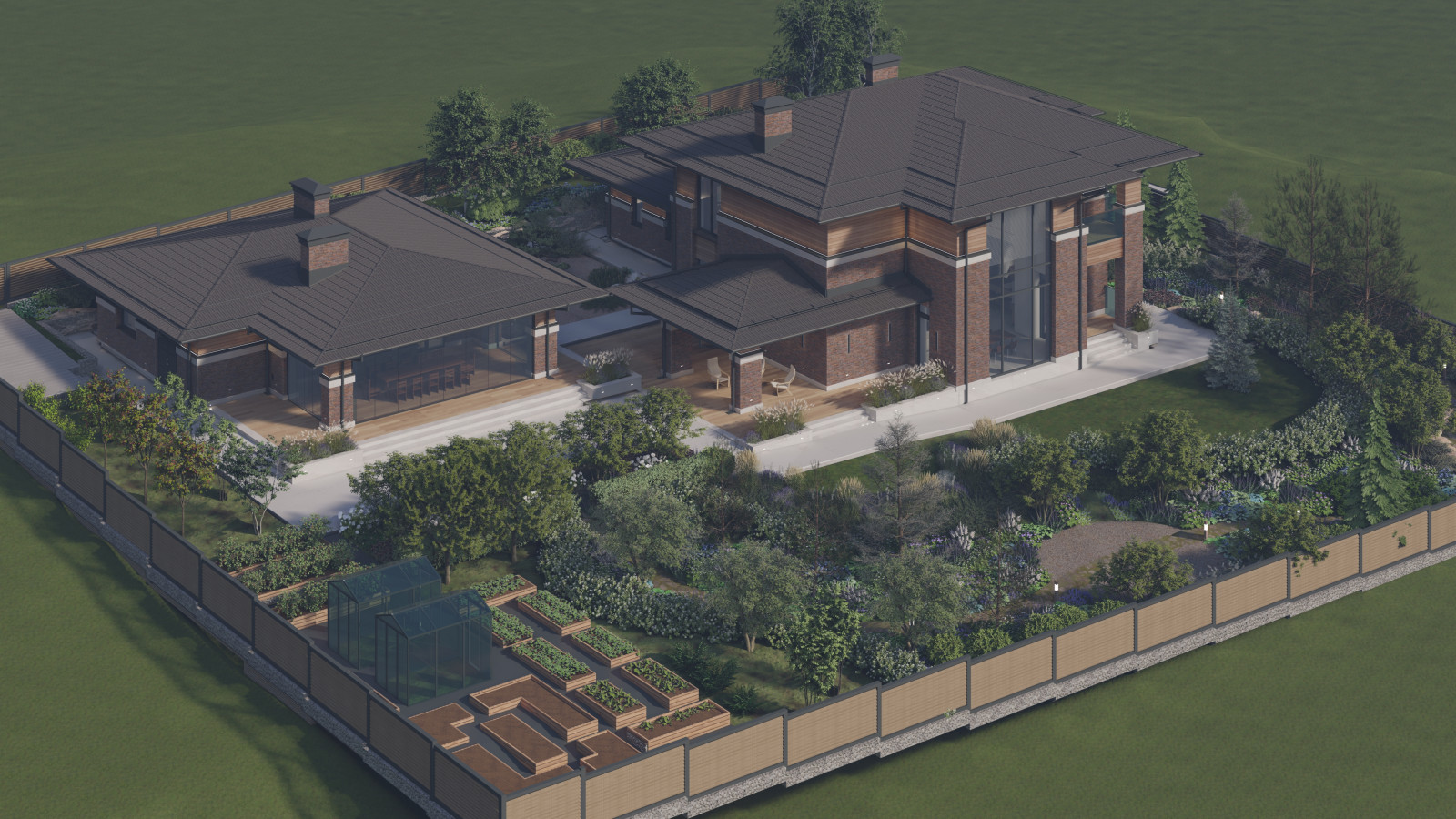 Обложка проекта: Prairie house 250+85+120