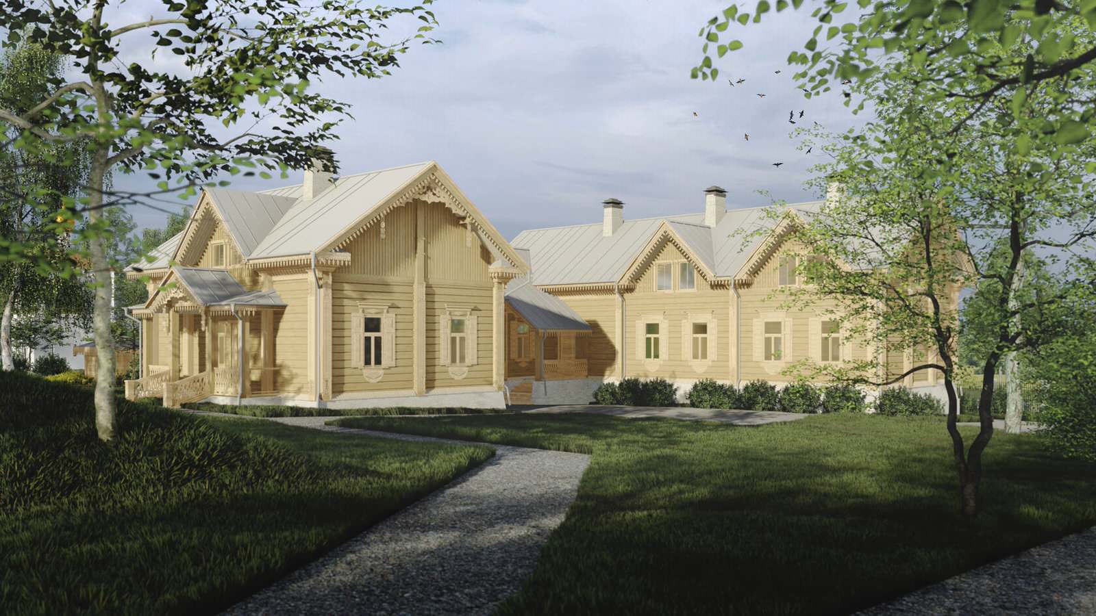 Храм Успения Пресвятой Богородицы и объекты внешней инфраструктуры Мужского мона