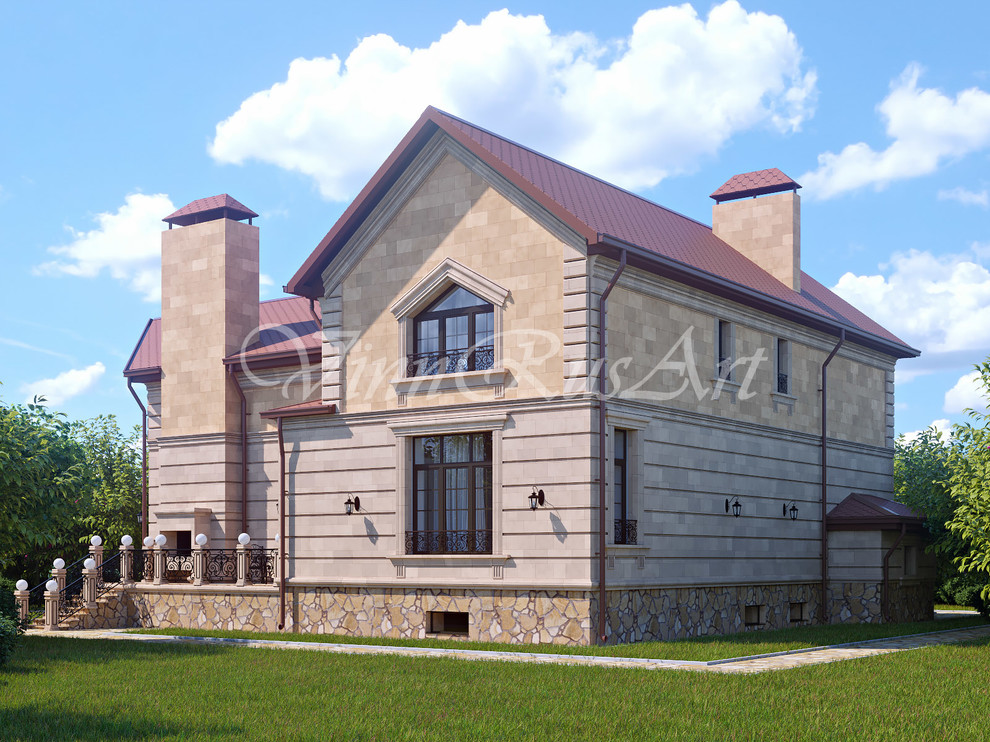 Обложка проекта: Экстерьер дома