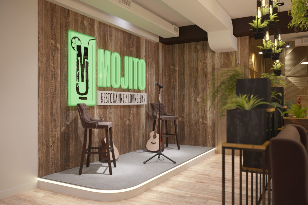 Дизайн-проект Restoran & lounge bar "Mojito"
