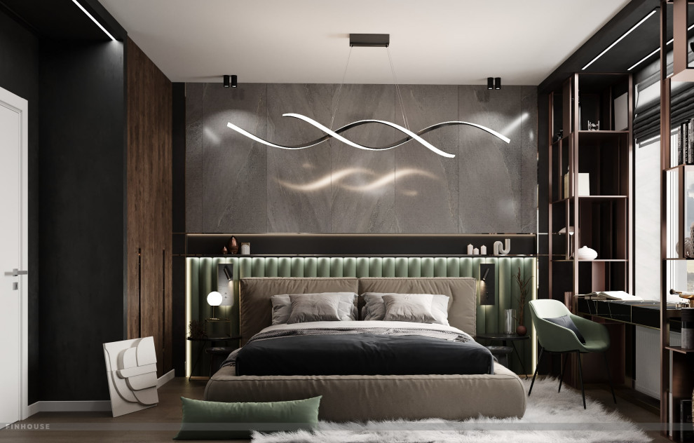 Проект двухкомнатной квартиры (57 м²) в Санкт-Петербурге