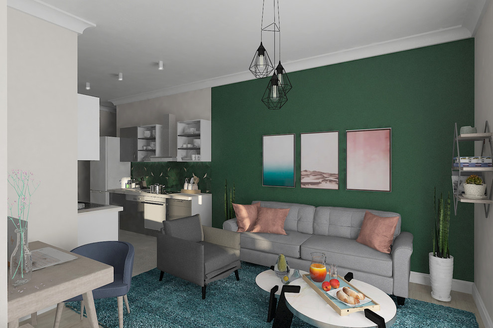 Кухня гостиная