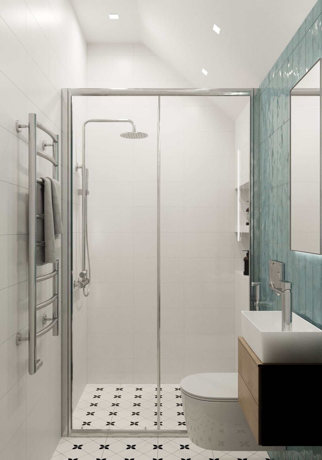 Дизайн проект таунхауса 100м