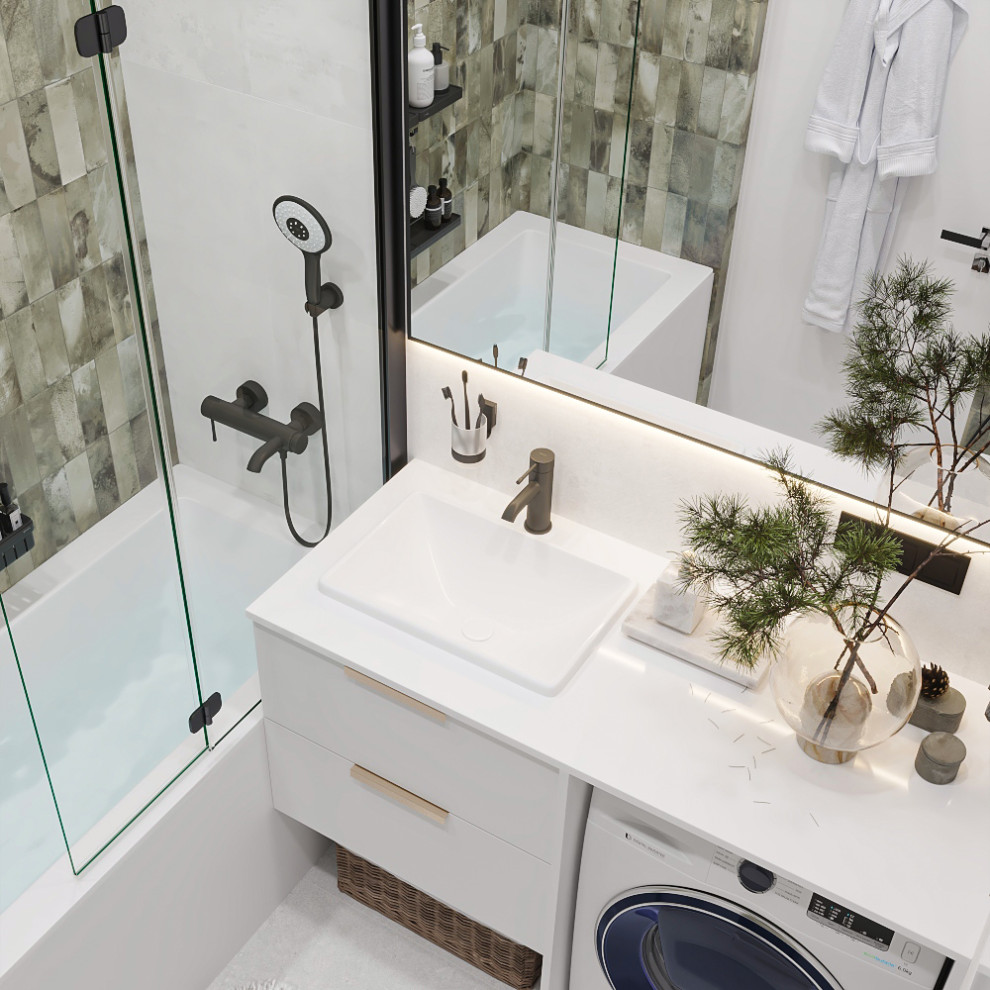 Обложка проекта: Ванная комната ул. Ломоносова, Курск.