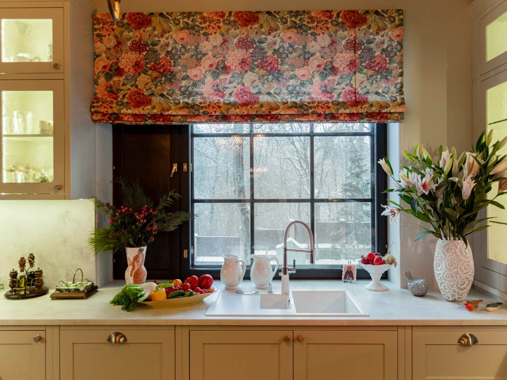 Роскошная кухня-гостиная