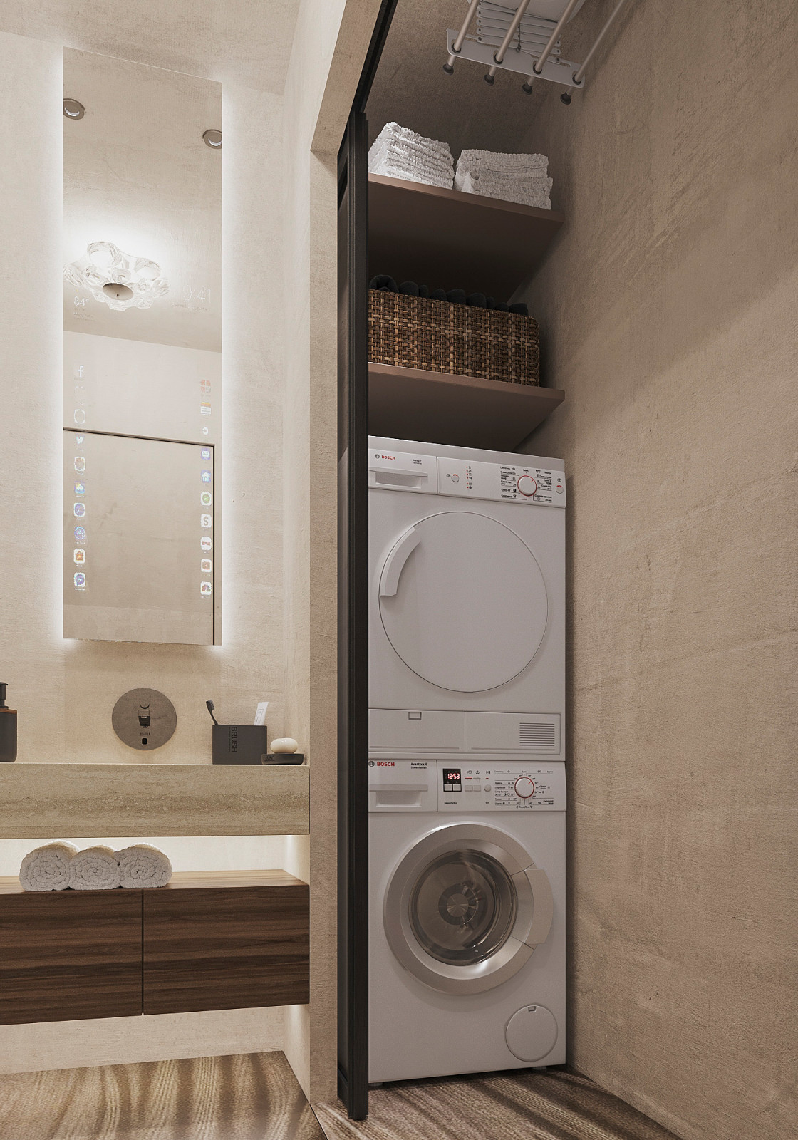 Назад в будущее. Квартира 70 кв.м. в ЖК Вэлтон Парк