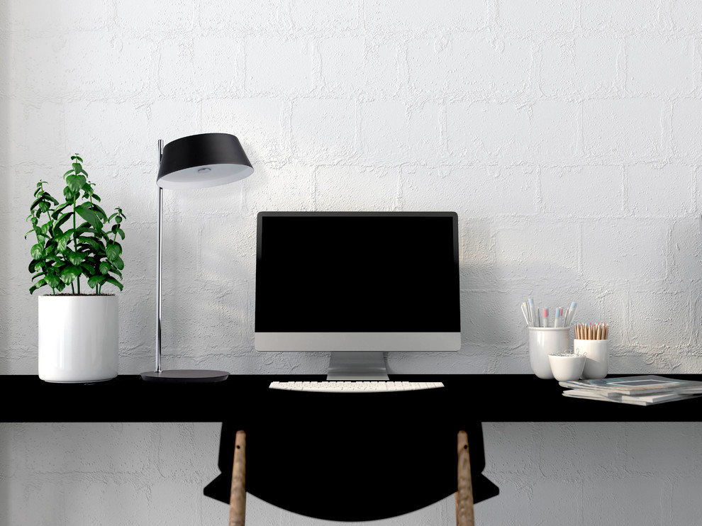 Рабочая зона в стиле лофт