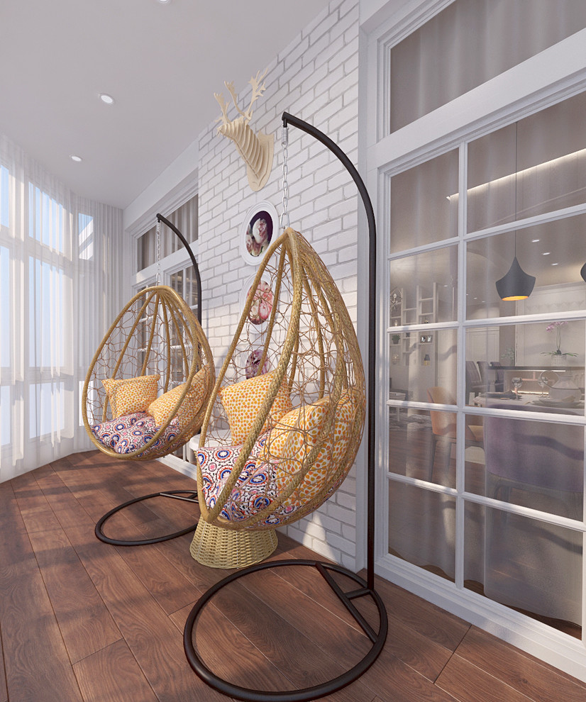 Интерьер двухуровневой квартиры