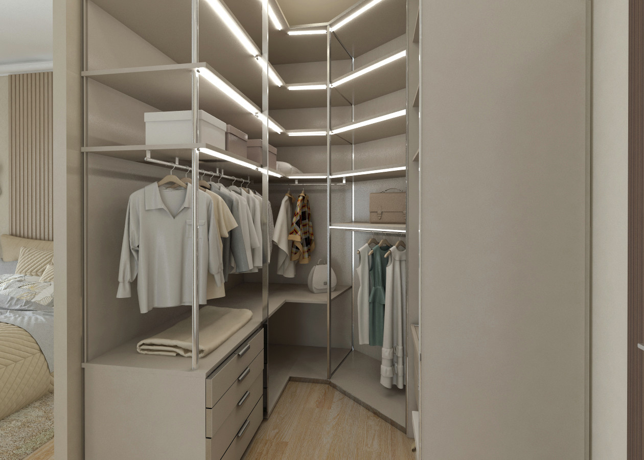 Двухуровневая квартира в ЖК "Портал-Билдинг".