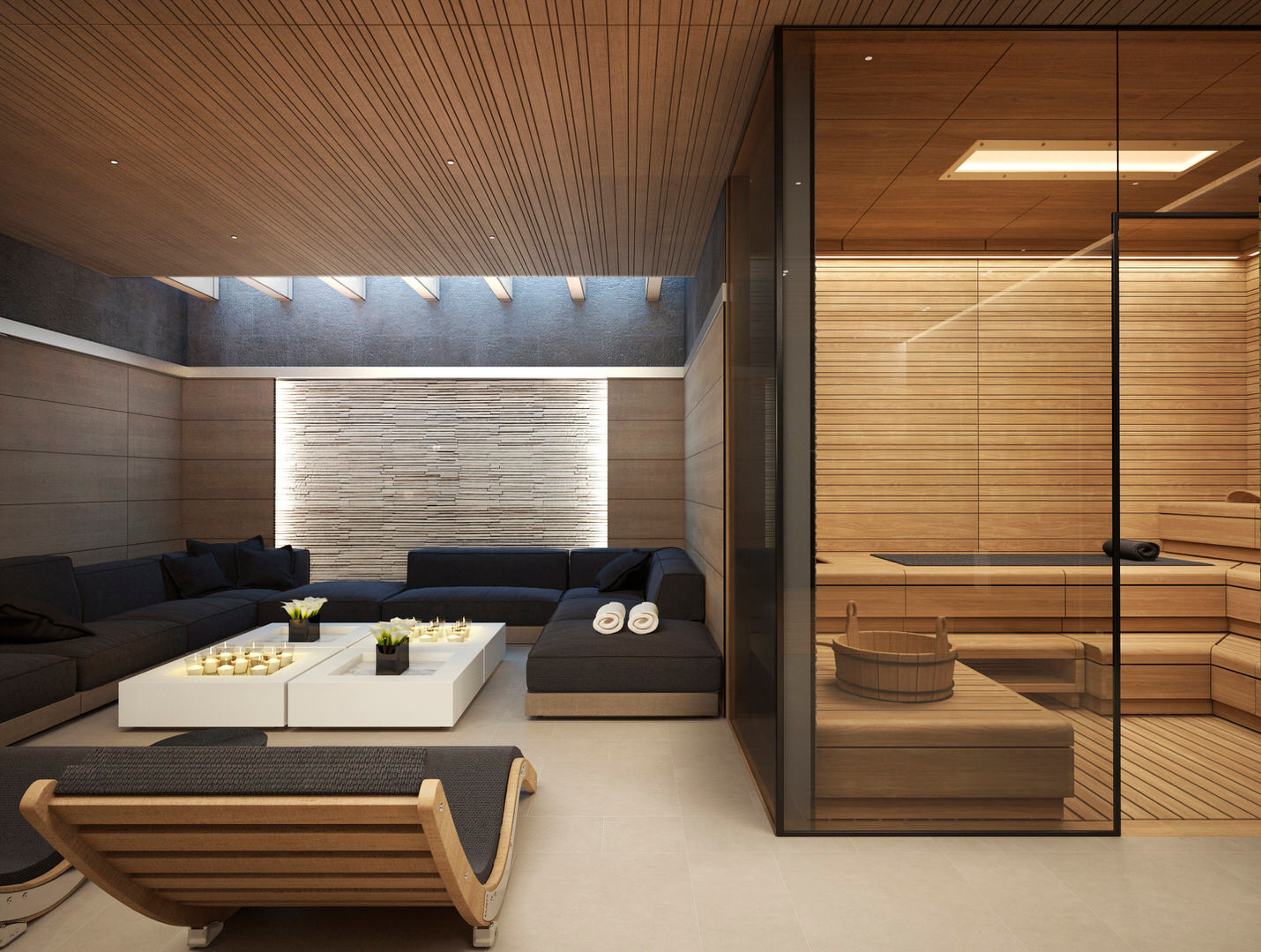 Интерьер частной виллы № 1