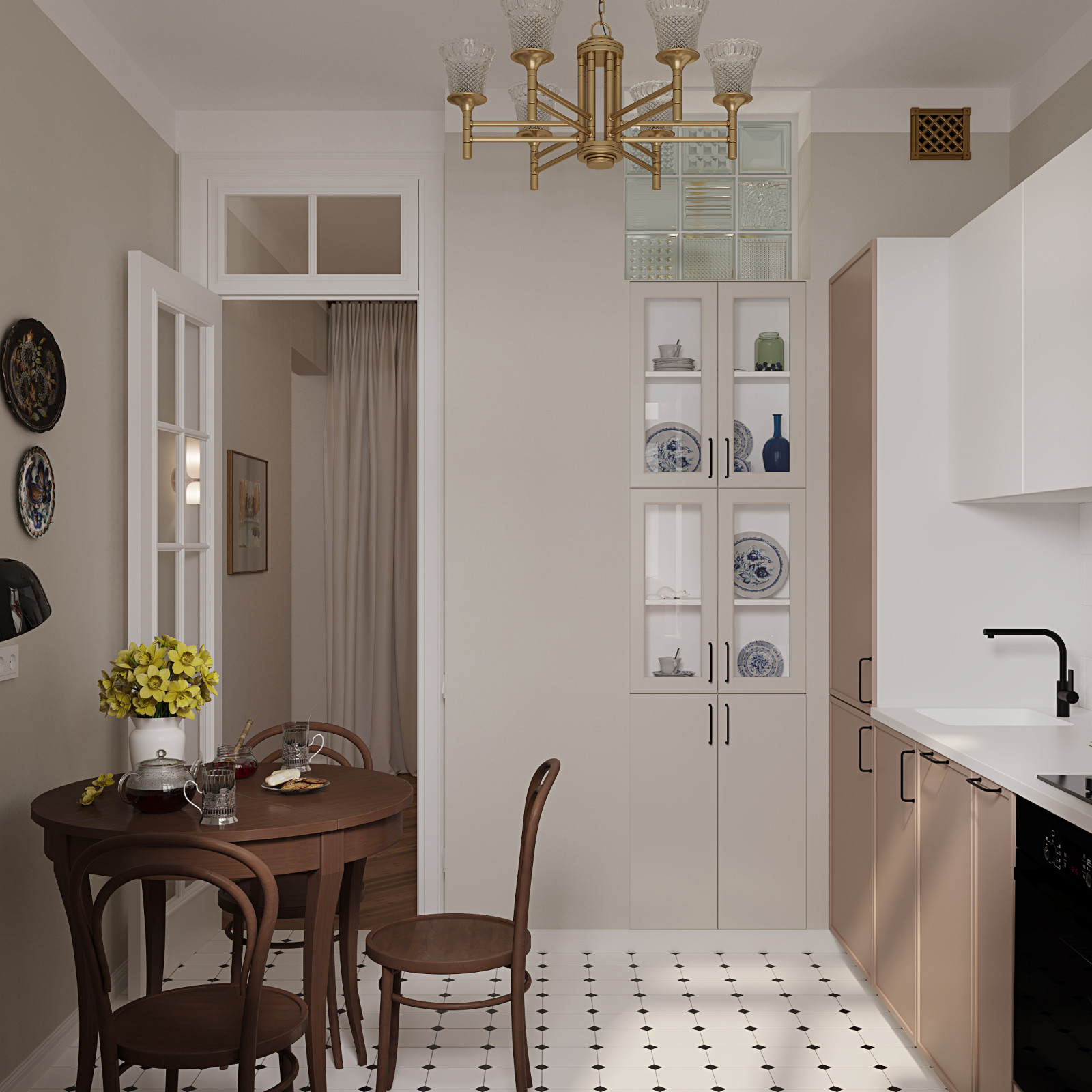 Дизайн интерьера в сталинке