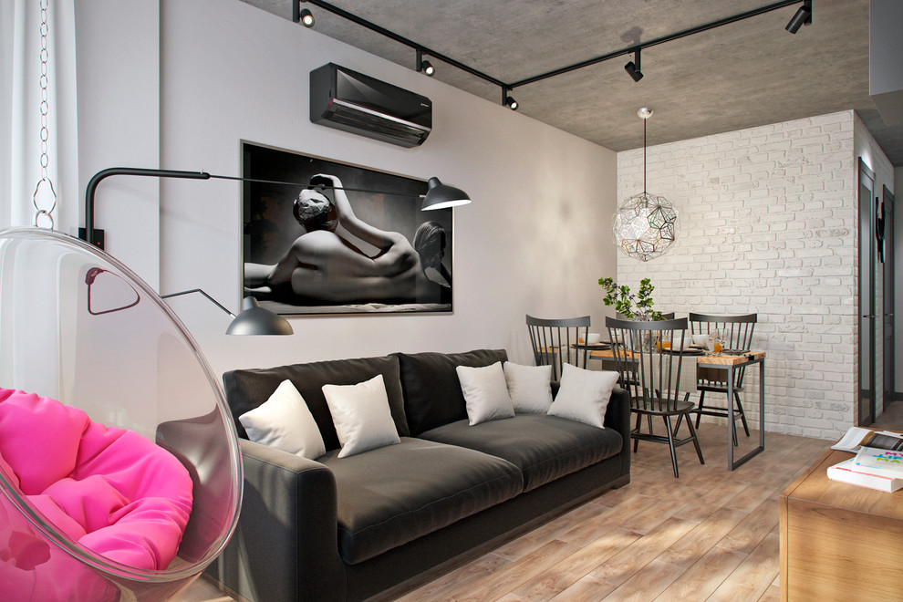 Квартира 50 кв.м. в стиле эклектика в ЖК ART