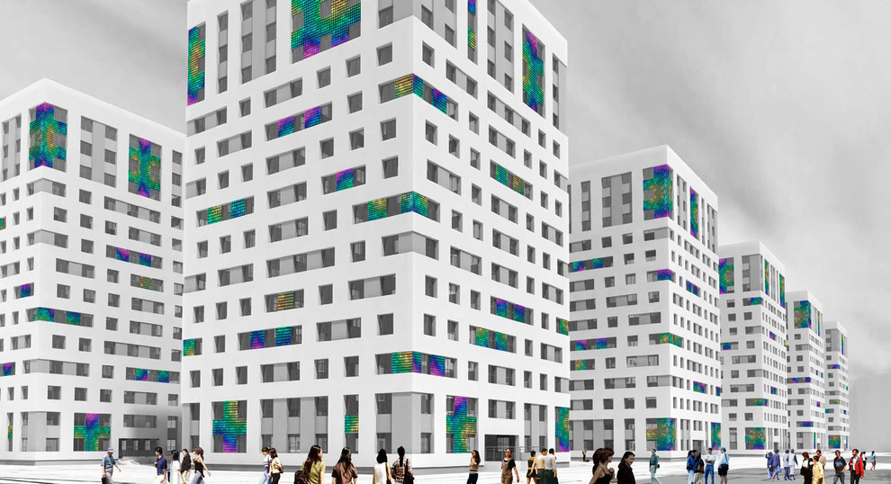 ЖИЛОЙ КОМПЛЕКС «ЕВРОПА СИТИ» (фасады к.10-15)