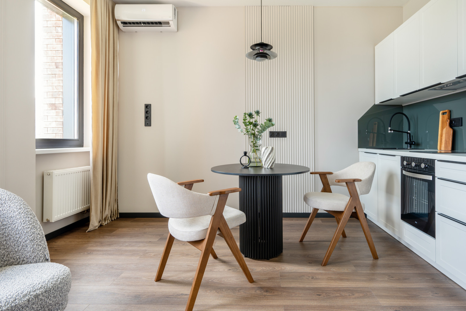 Обложка проекта: Маленькая студия в ЖК Baires