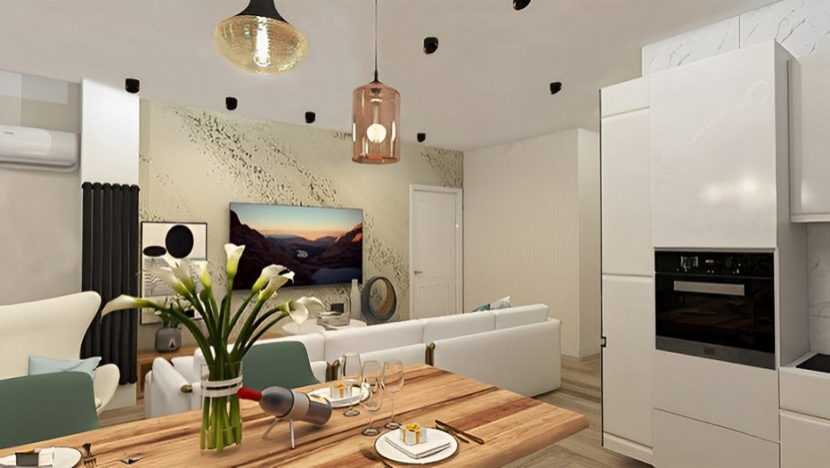 Квартира для семьи из 4-х человек