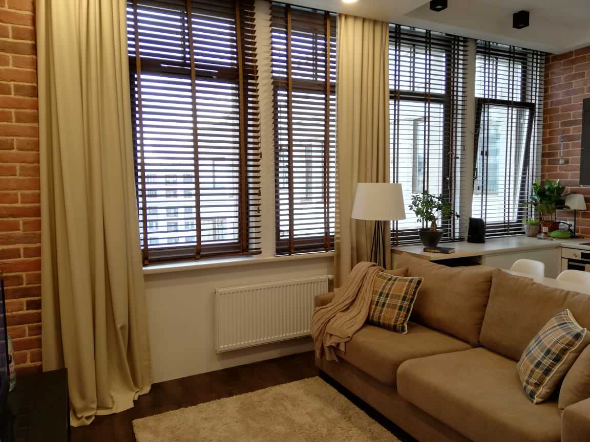 Обложка проекта: Гостиная-кухня