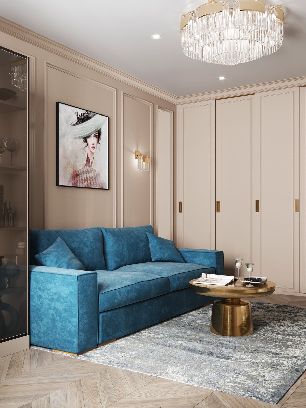 Квартира 38 кв. м. в Москве в старом фонде