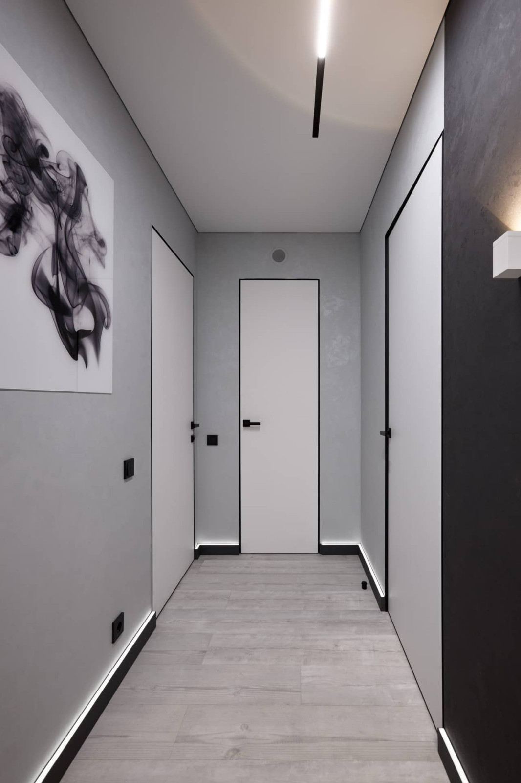 Дизайн и ремонт квартиры на Неманском проезде — Акцент на технологичность