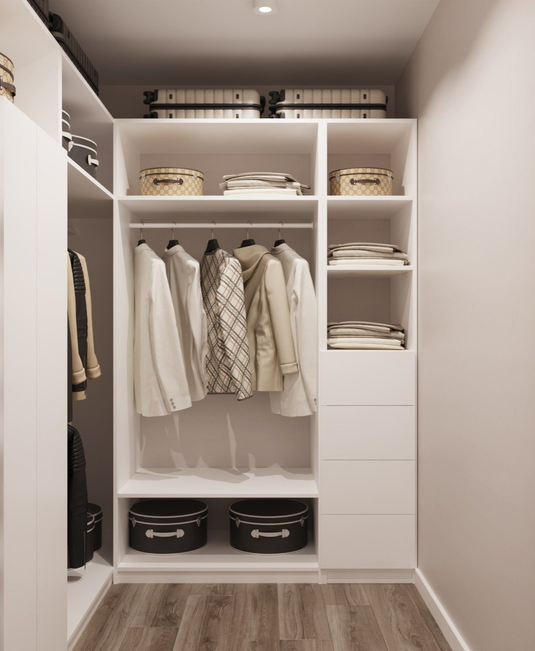 Дизайн гардеробной