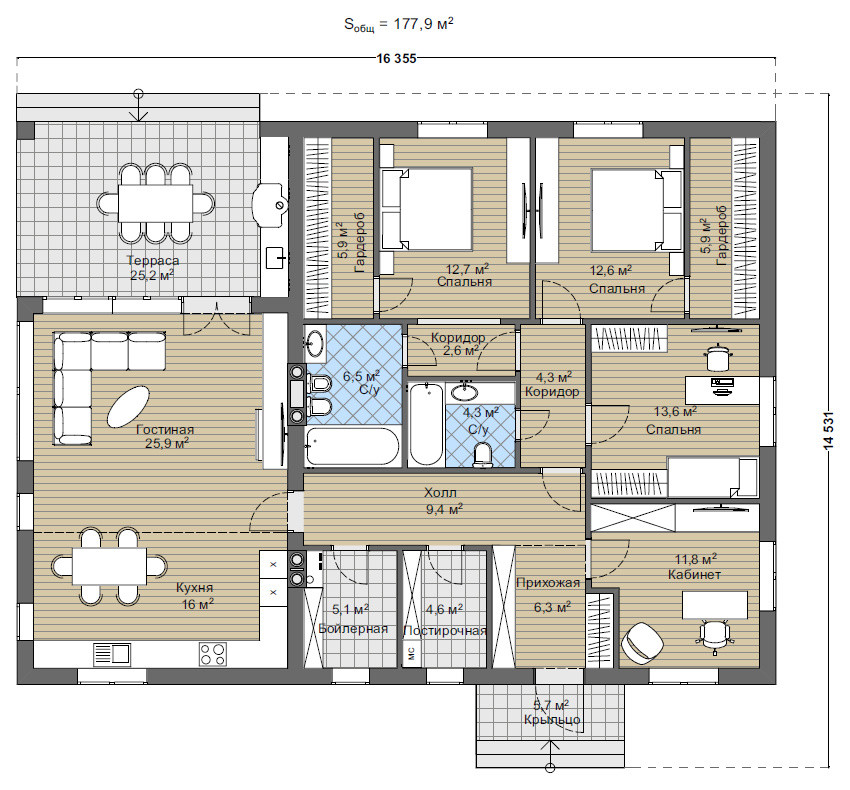 Монреаль_175м2
