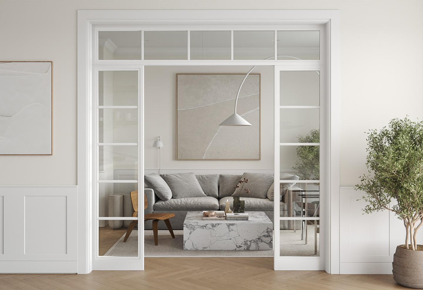 ЖК "Portland", 83 квадратных метра.