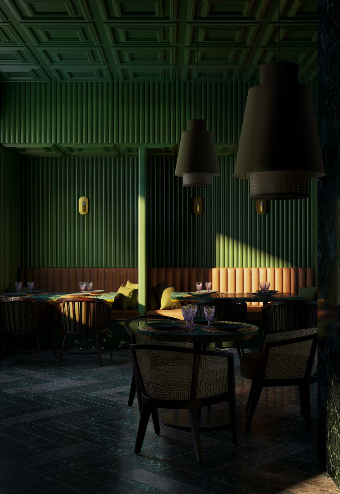 Визуализация кафе Elgin Cafe