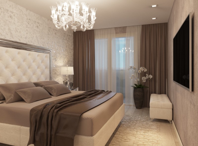 Дизайн интерьера спальни