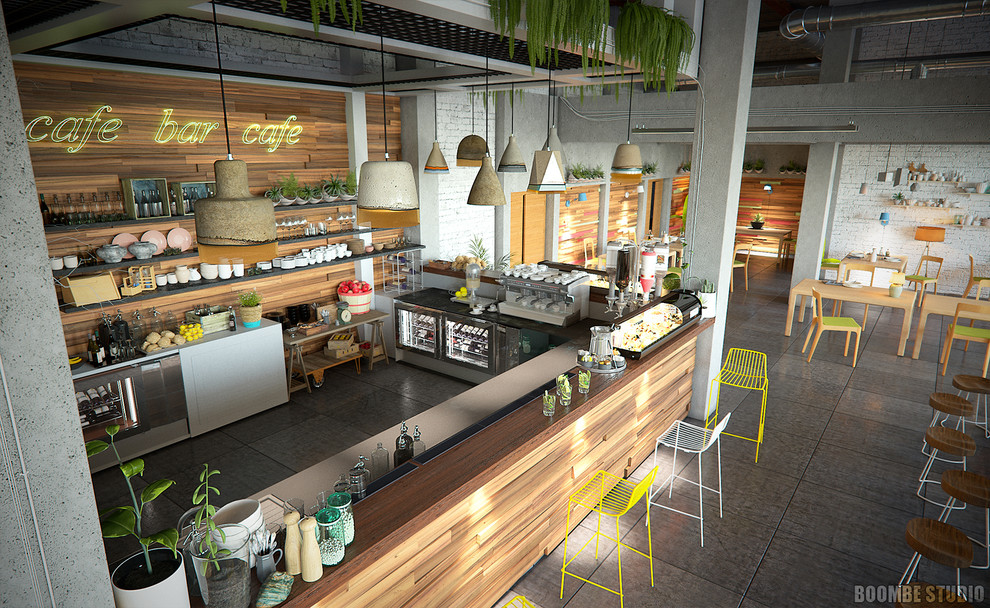 Project of "GARDEN" restaurant in Melbourne