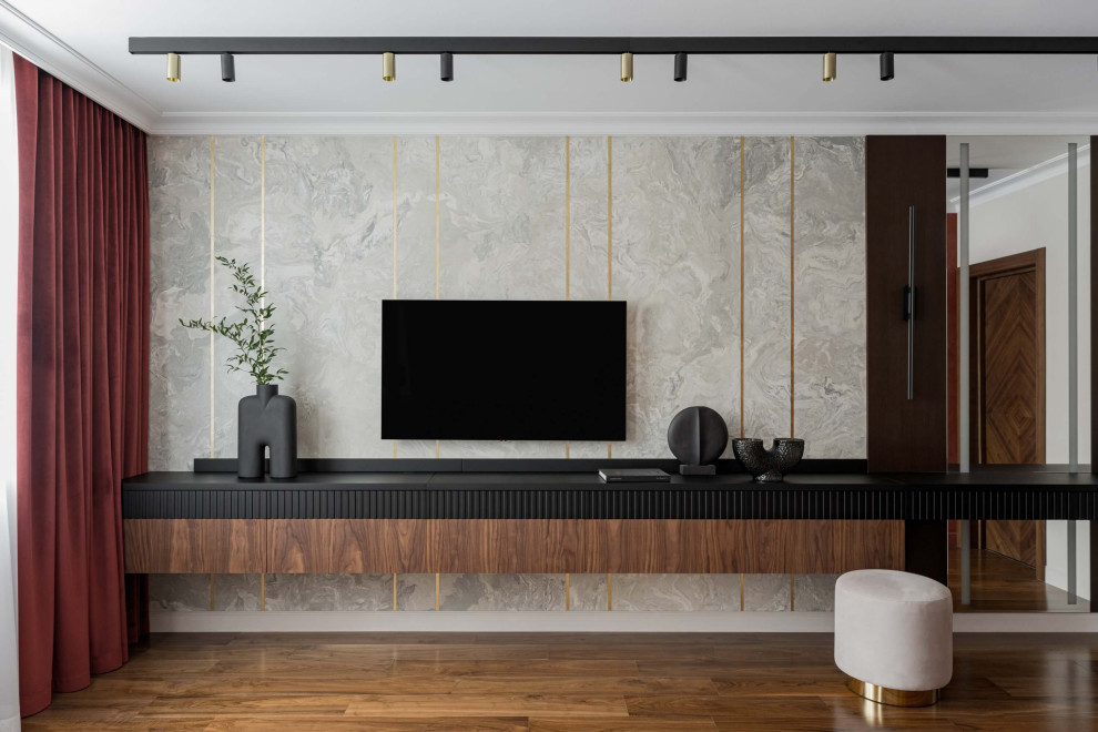 Интерьер квартиры в единой цветовой стилистике