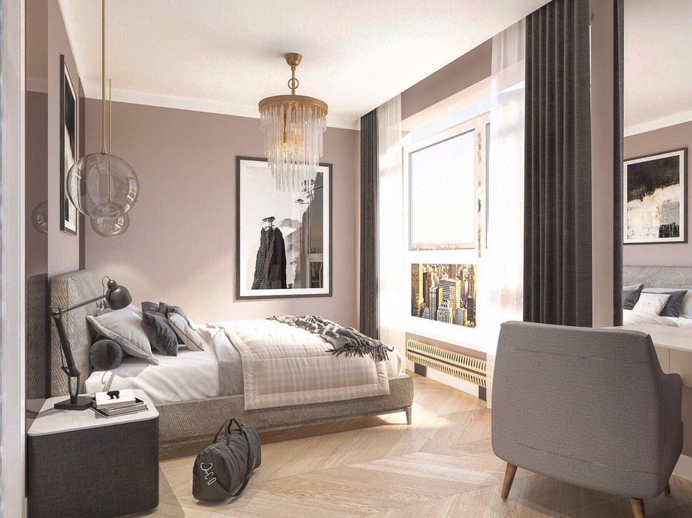 Интерьер для молодой семейной пары 54м2