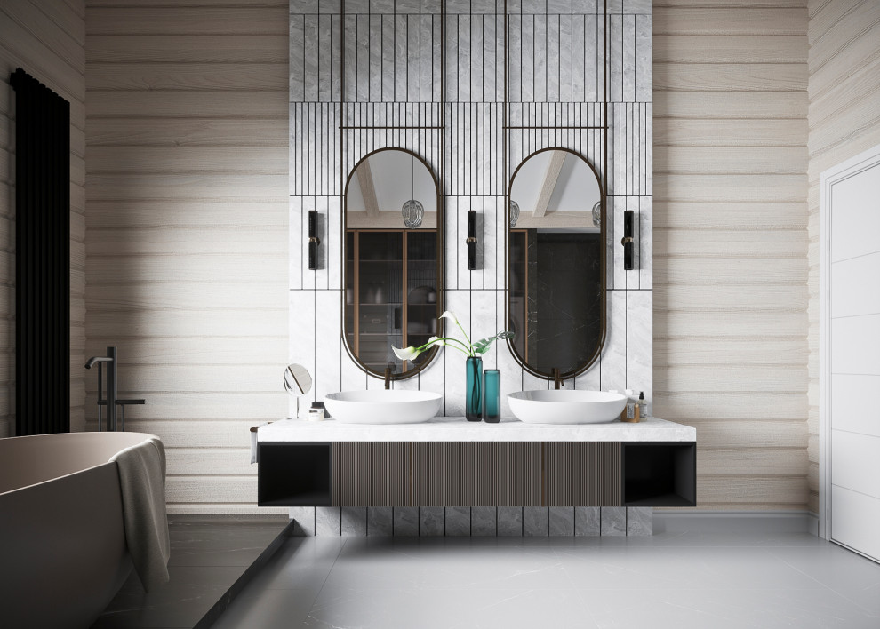 Ванна в брусовом доме