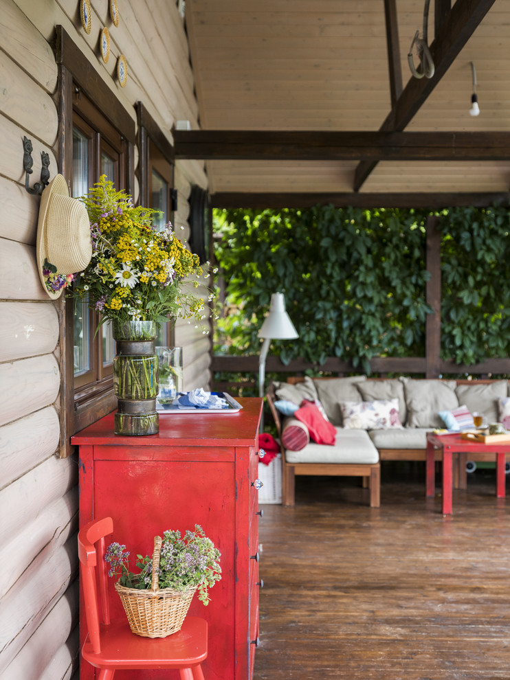 В гостях: Маленький дом-баня  с огородом на приподнятых грядках