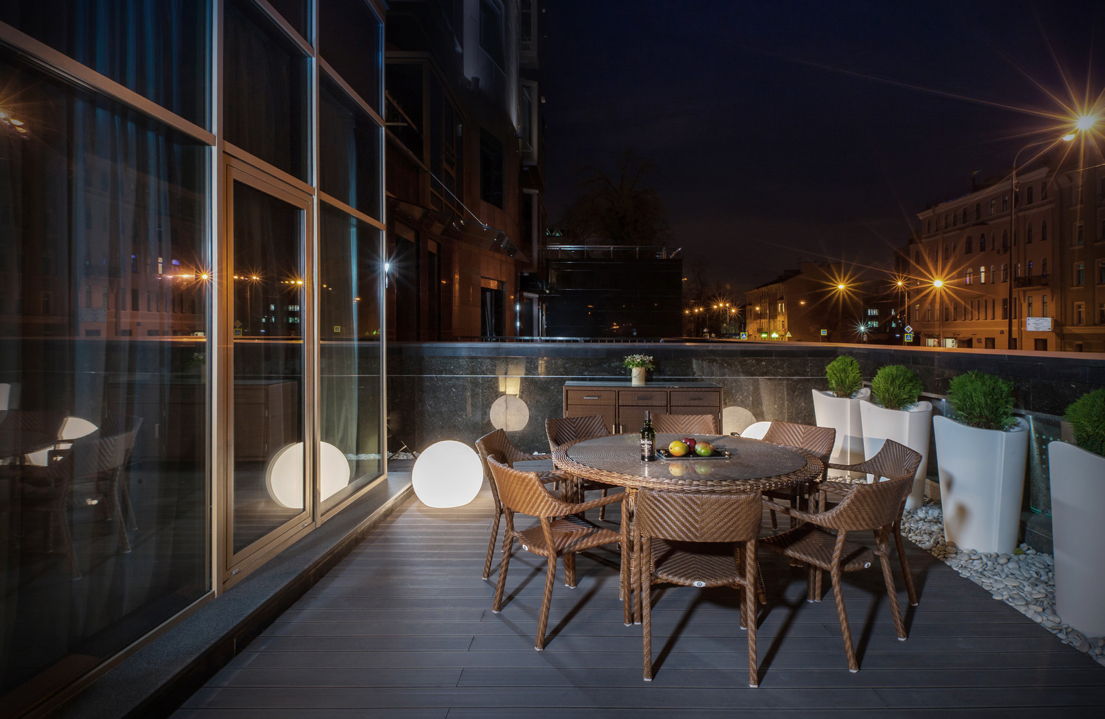 Квартира в темном стиле