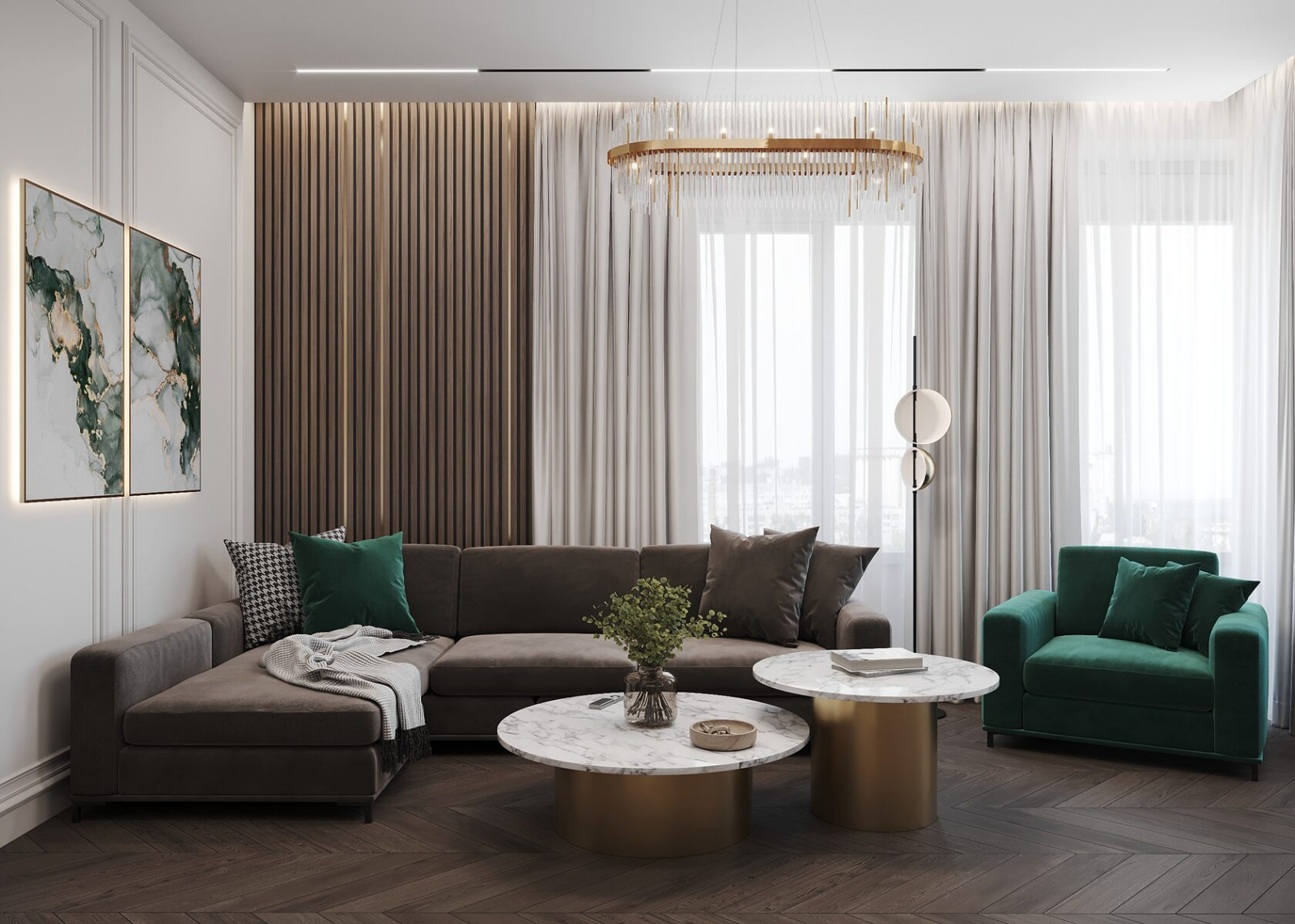 Дизайн интерьера квартиры в ЖК Алия