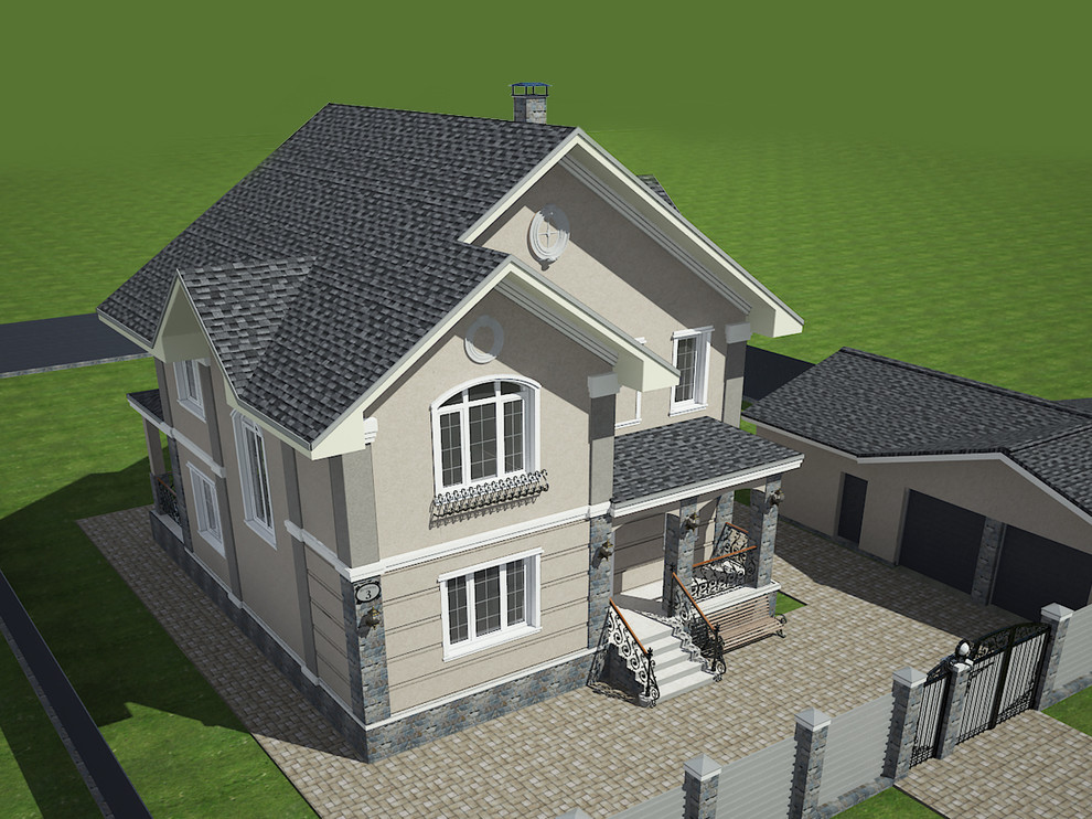 Дом у лесного озера