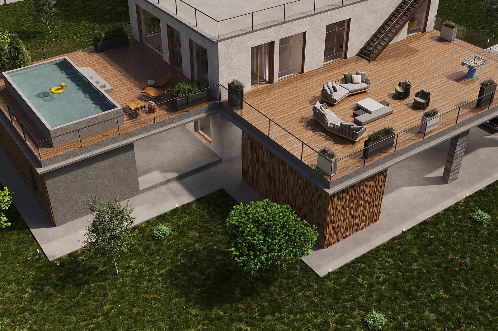 Suburban happiness