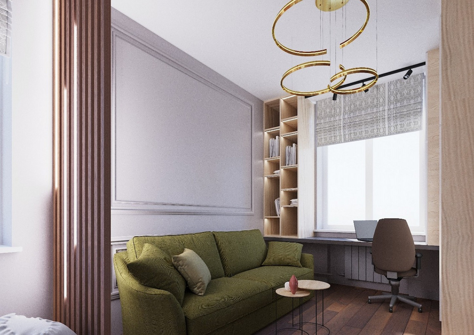 Дизайн-проект  для квартиры 78м2, ул.Трофимова