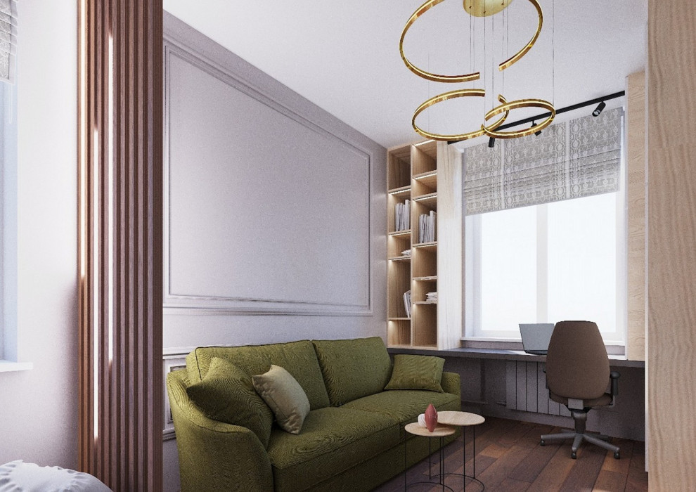 Дизайн-проект  для квартиры 78м2, ул.Трофимова