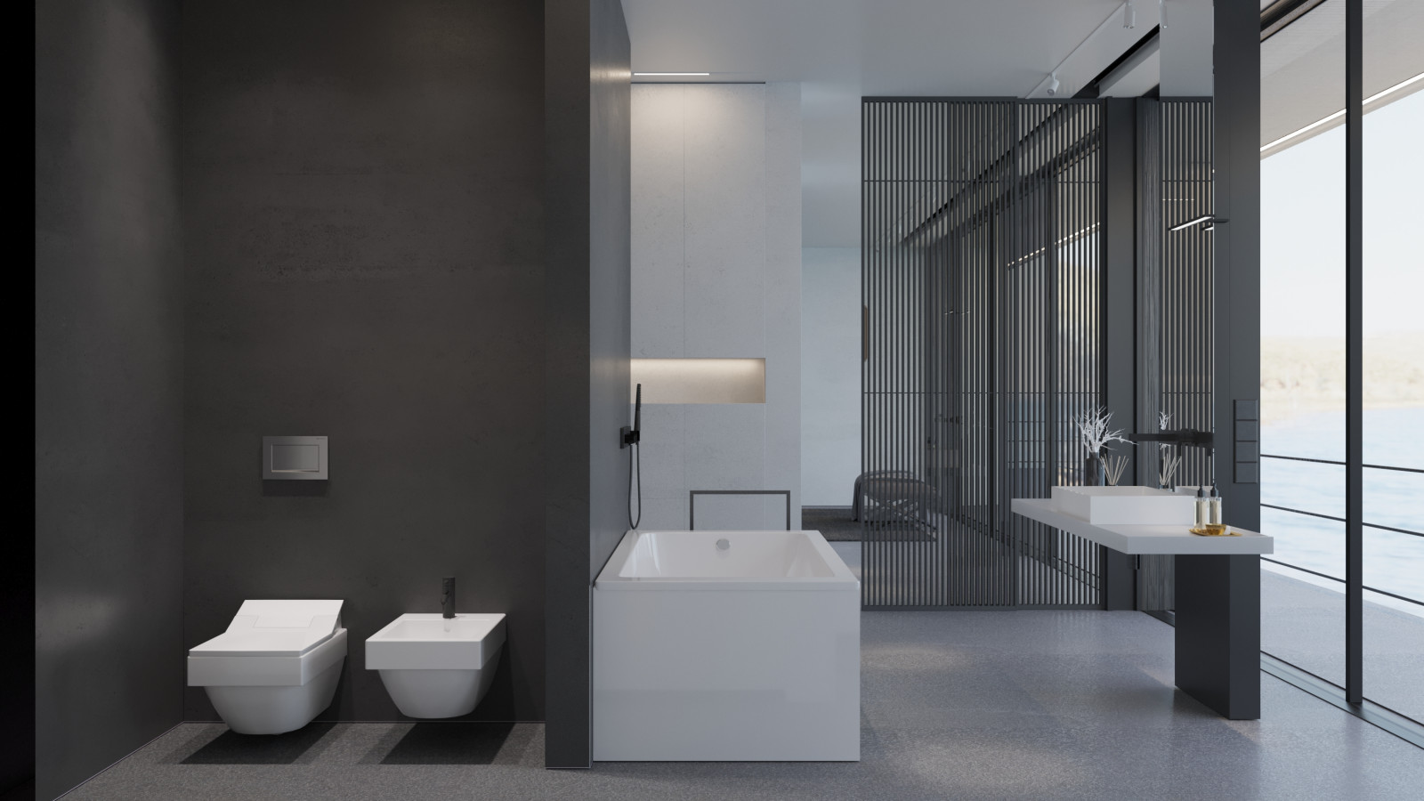 Визуализация для проекта коттеджа студии 13/72