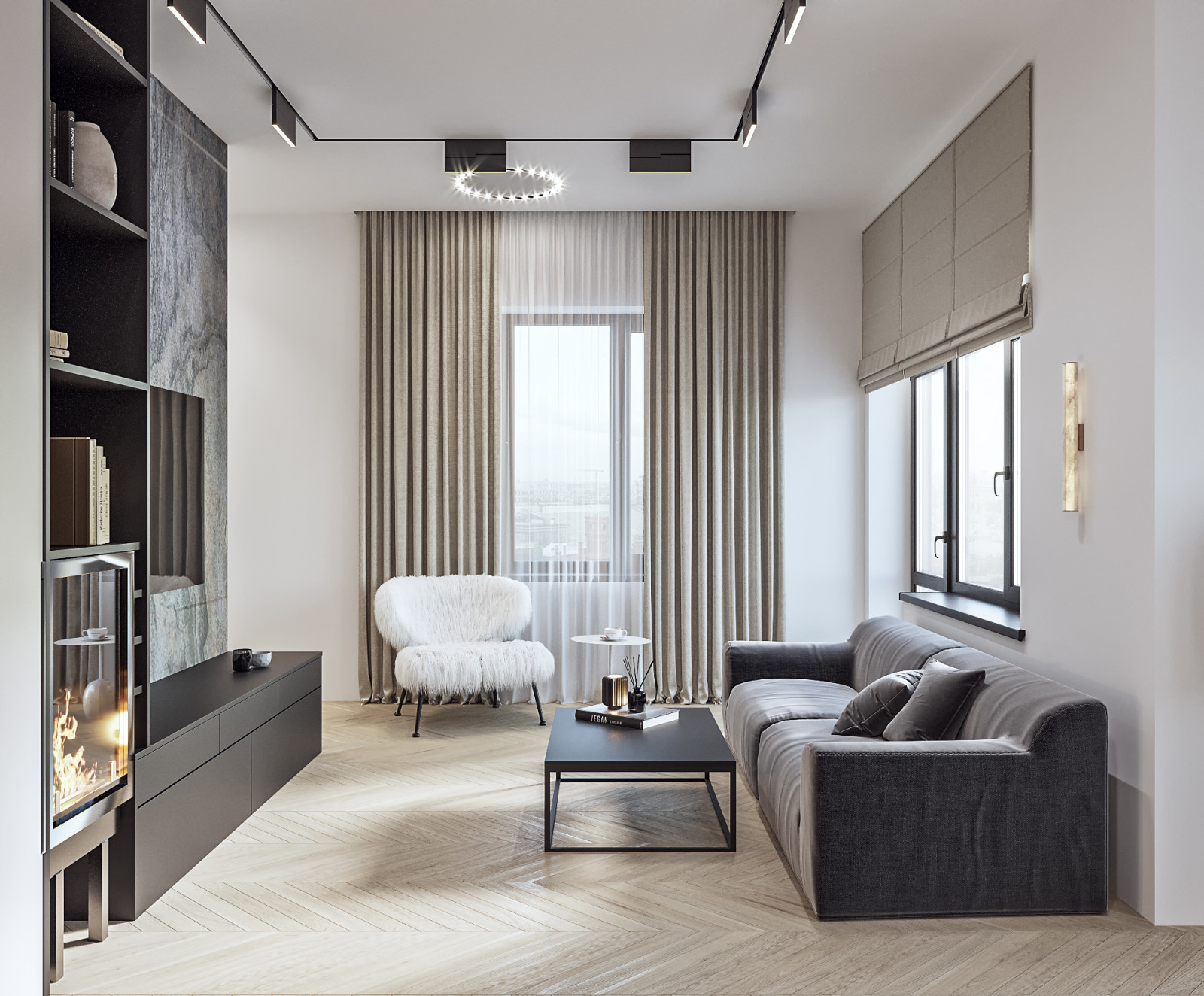 Обложка проекта: Квартира в стиле минимализм