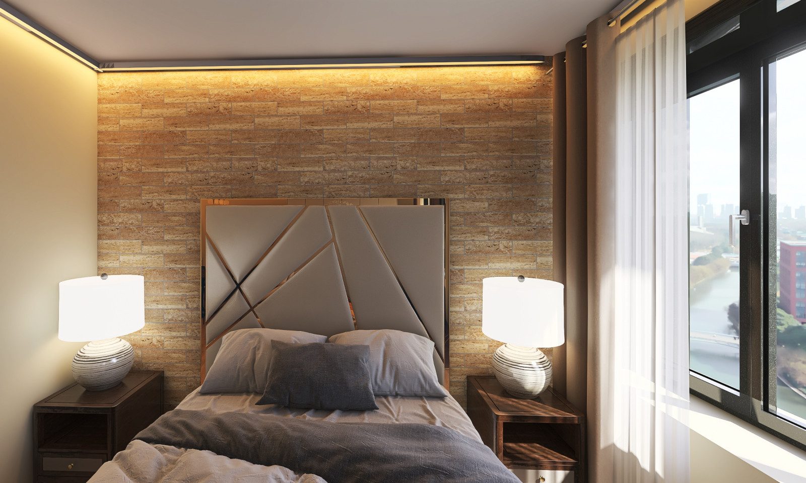 Контемпорари стиль в интерьере студии